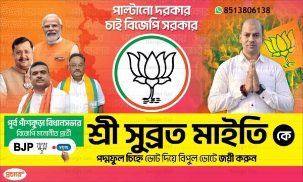 BJP Banner design